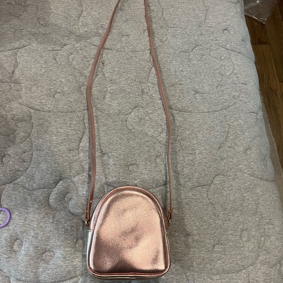 Bath And Body Works Metallic Crossbody Purse - Picture 3 of 8